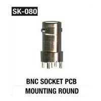 BNC Socket PCB Mounting Round 