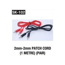 2 mm 2mm Patch Cord (1Metre) (Pair)