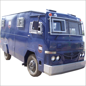 Cash Van Body - High Hardened Steel & Glass Variable Dimensions | Customizable Armor Level Shear Proof Cash Compartment GPS Tracking Crew Safety Alarm System