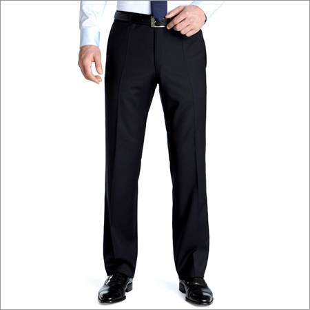 Hugo Aikonen Black Wool Suit Trouser