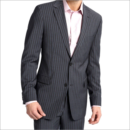 Boss Black Pasolini Movie Grey Stripe Virgin Wool