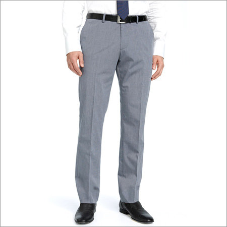 Boss Black Blue Stripe Cotton Suit trouser