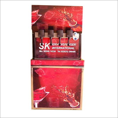 4 Flavours Soda Dispensers Machine