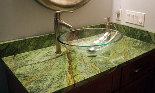Application Of Rainforest Greenparrot Tiles