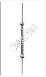 Pillars - Rajwadi Railings with Checks