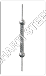 Pillars - Rajwadi Railings with Checks