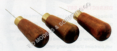 Dissecting Pin - Metal 5-10mm Diameter x 100-150mm Length, Lightweight Rigid Fine Needle Autoclavable