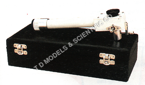 Double Demonstration Eye Piece - Brass, 250x50x50 mm, Chrome Finish | 10x-20x Magnification, Rust Proof, Wide Field View