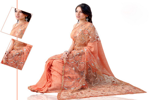 Fancy Printed Saree