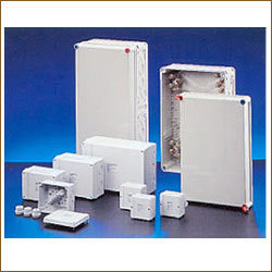 White Electrical Weather Proof Power Distribution System
