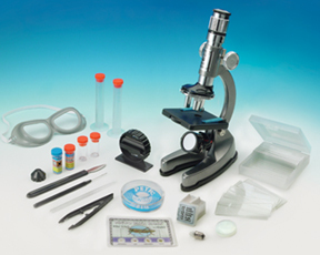 100x - 900x Zoom Microscope Set w/ Light & Projector