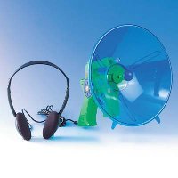Sonic Explorer - ABS Plastic 15x10x5 cm Green, Sound Amplification, Directional Listening, Volume Limiter, Frequency Adjustment