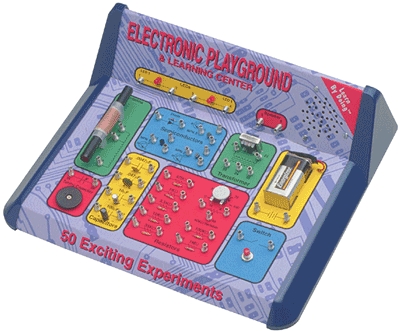 Electronic Project Lab - Blue Color, Spring/Breadboard Assembly | 500+ Projects, No Soldering, Illustrated Manual