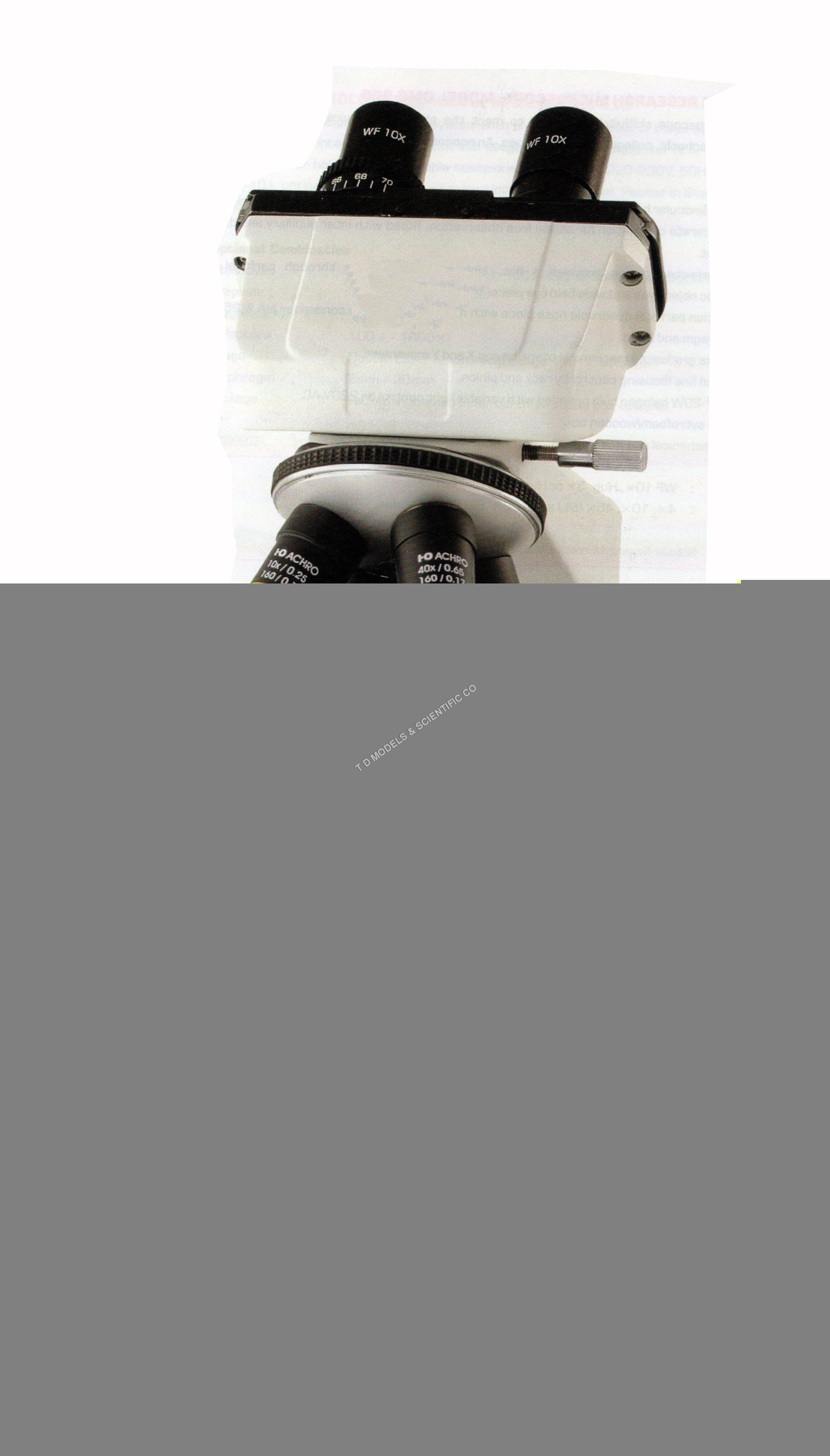 RESEARCH BINOCULAR MICROSCOPE MODEL CXL 2000 - Metal, WF10x Eyepieces, 1000x-2000x Magnification | High Resolution, Precise Focus, LED Illumination