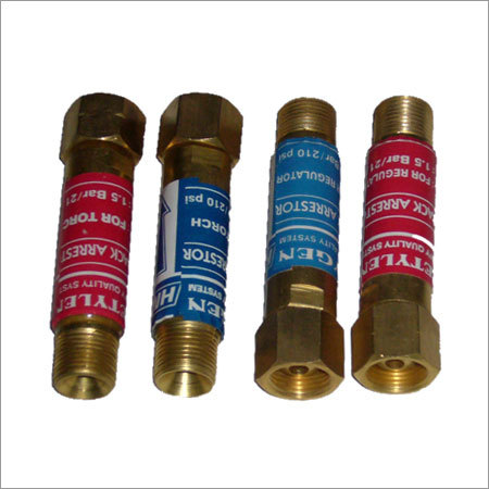 Flash Back Arrestors