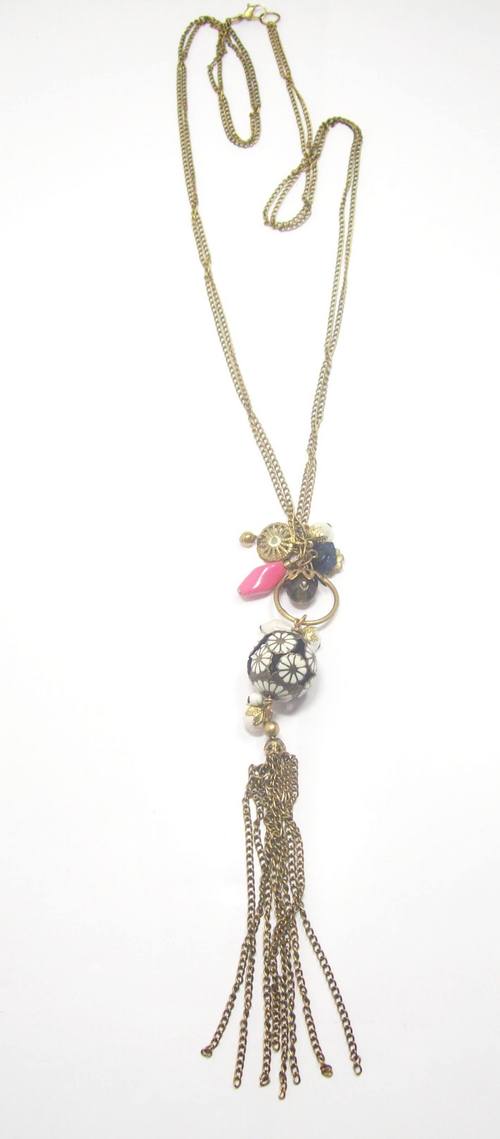 charms pendant with stones