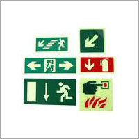 Fire Safety Glow Signage