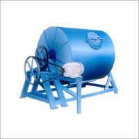 Ball Mill Machine - Mild Steel, 2200 Mm X 1050 Mm X 1500 Mm, Blue & Yellow | Manual Control, 500 Kg/hr Capacity, Low Noise Operation, Three Phase Power