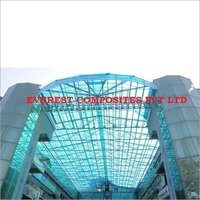 Frp Sheet Shed For Shopping Mall - Color: Blue