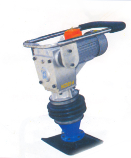 Bettering / Tamping Rammer (Motorised) - 660x330x280 mm, Gray, 10 KN Ramming Energy | Powerful Ramming, Oil-Lubricated System, 2.5 kW Motor, 570 Ramming Times/Min