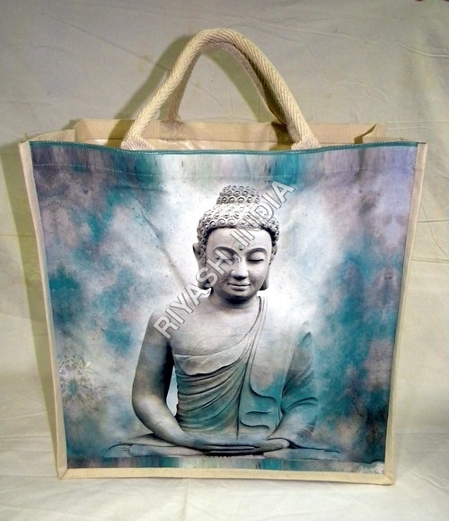 Buddha Inspirational Cotton Canvas Bag