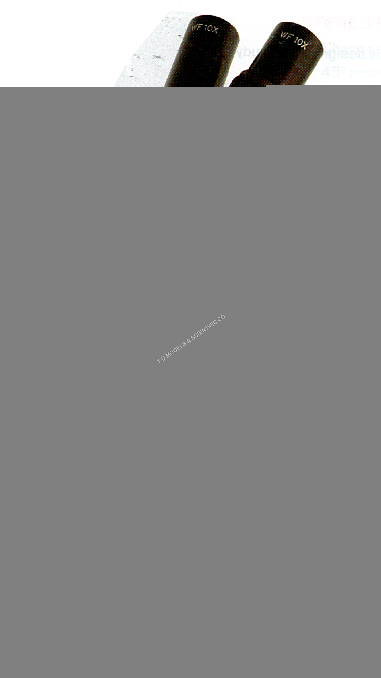 STEREO INCLINED MICROSCOPE MODEL SM 930