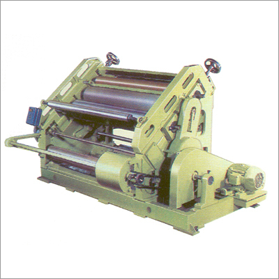 Oblique Type Single Face Paper Corrugating Machine