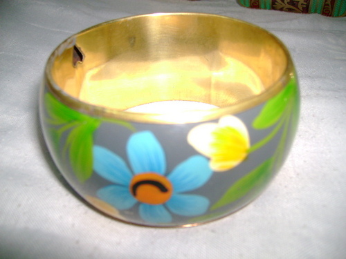 Decorative Brass Bangle