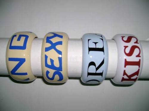 Fashionable Wooden Bangle