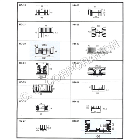 Die Casted Heat Sinks