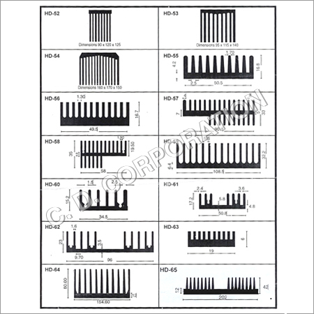 Die Casted Heat Sinks