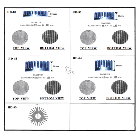 Die Casted Heat Sinks