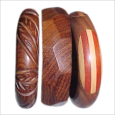 Engraved Wooden Bangles