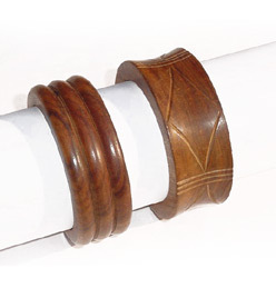 Dark Wood Bangles