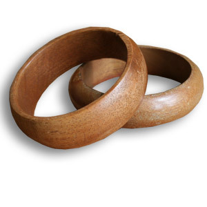 Wooden Ladies Bangles
