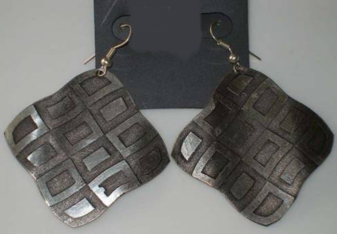 Ethnic Brass Earrings