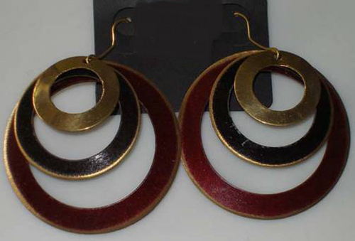 Brass Earring