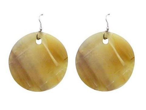 Round Horn Earring