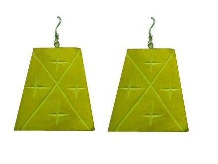Designer Wood Earring