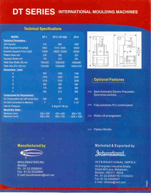 Moulding Machines