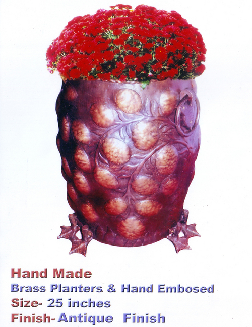 Designer Brass Planter