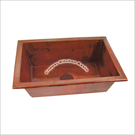 Trendy Copper Kitchen Basin