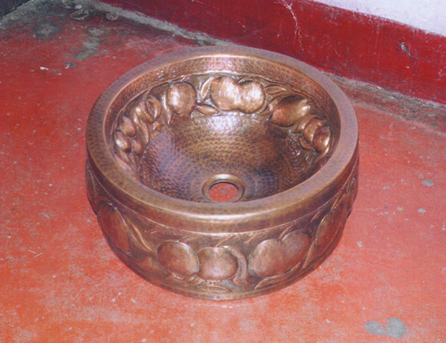 Copper Rectangular Wash Bins