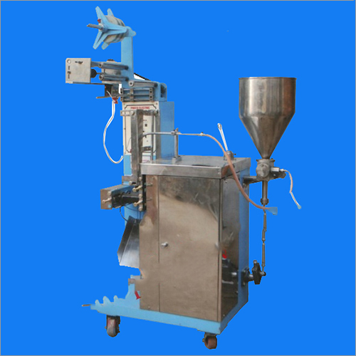 FSS Liquid Packing Machine - Stainless Steel, H 1650mm x W 850mm x L 750mm | Automatic, Heavy Duty, Rust Proof, Highly Efficient, 40-70 Pouch Per Minute Speed