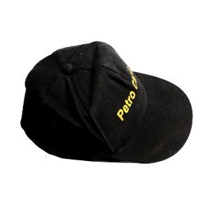 Ac Cap - Cotton, Adjustable, Black | Snapback Closure, Gold Embroidery, Stylish, Comfortable, Durable, Customizable