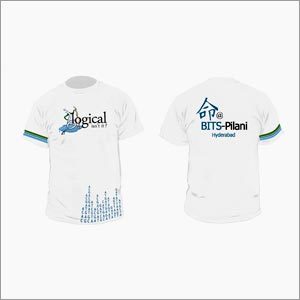 T Shirt - Cotton, S-XXL, White | Soft Fabric, Comfortable Fit, Breathable, Screen Printed, Eco-Friendly