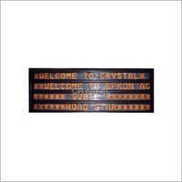 Industrial Variable Message Signs