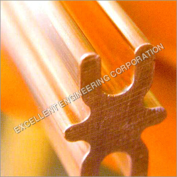 Bars - Copper, Variable Dimensions | High Strength, Corrosion Resistant, Load Bearing, Durable Finish, Star Shape
