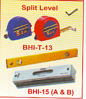Split Level - Aluminum, 5m Tape, Yellow | Accurate Measurement, Versatile Tools, Easy to Use, Reliable Performance, 0.5mm/m Level Accuracy