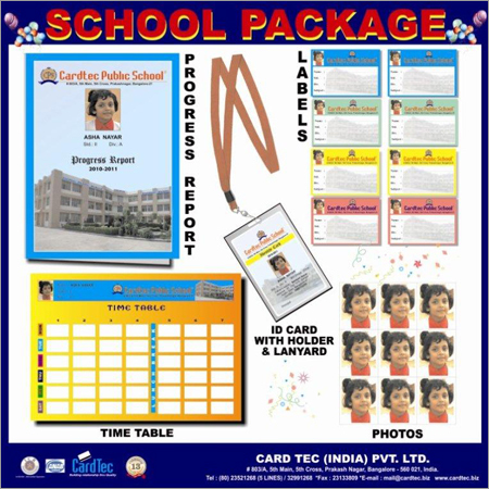 Multi Color School Package